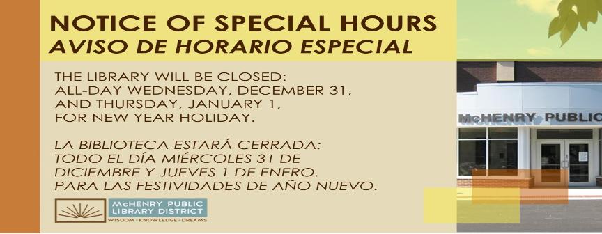 2025 New Years Closing